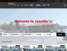 Tablet Screenshot of jenniferscars.com